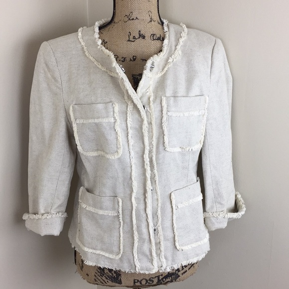 Michael Kors Jackets & Blazers - Michael Kors Cream Tweed Blazer